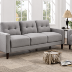Bowen Upholstered Track Arm Tufted Sofa