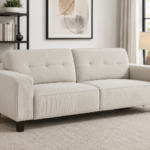 Deerhurst Upholstered Track Arm Tufted Sofa