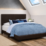 Dorian Faux Leather Upholstered Bed