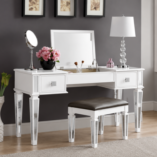 Juliet Vanity Set (Silver, White or Black)