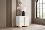 Marceline 2-drawer Nightstand White
