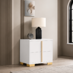 Marceline 2-drawer Nightstand White