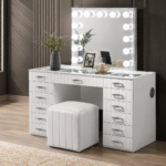 Princess Vanity Set (Black & White)