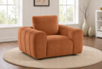 Burnett Chenille Upholstered Accent Chair