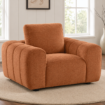 Burnett Chenille Upholstered Accent Chair