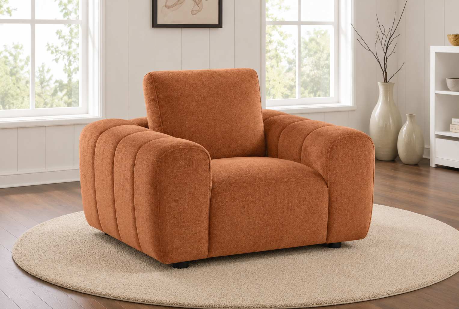 ChatGPT Image Jul 8, 2026, 05_42_56 AM Burnett Chenille Upholstered Accent Chair - Image 1