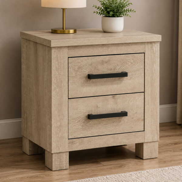 Oakglen 2-Drawer Nightstand (225102)