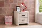 Brantford 2-drawer Nightstand White