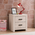 Brantford 2-drawer Nightstand White