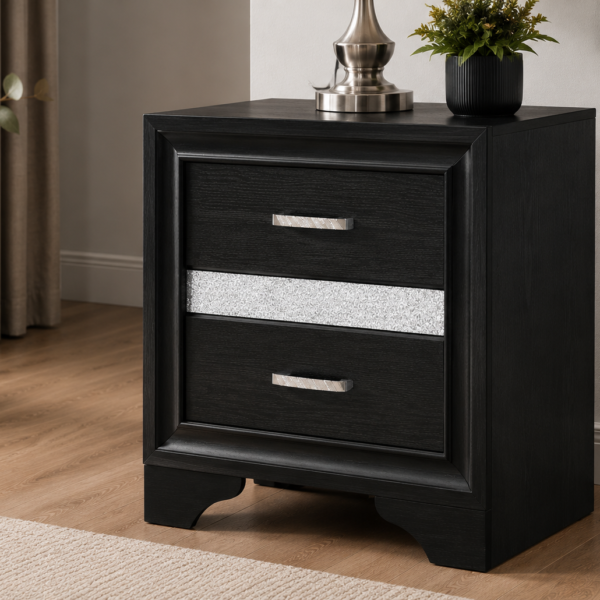 Miranda 2-Drawer Nightstand (206362)