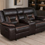 Coaster Furniture Greer 651355 Upholstered Motion Reclining Loveseat -