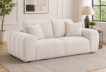 Burnett Chenille Upholstered Wide Arm Loveseat