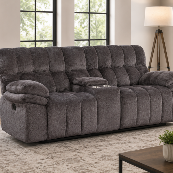 Generation Trade Everest 677341 Console Loveseat - Dark Brown
