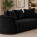 Generation Trade Vogue 503221 Loveseat - Black