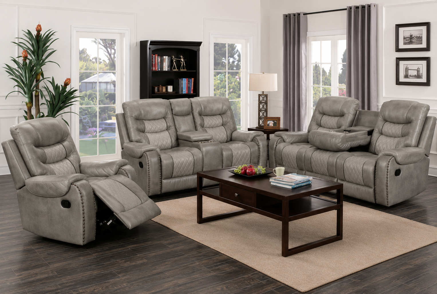ChatGPT Image Jul 9, 2026, 04_16_55 AM Starwood Power Reclining Leather 3-pcs Set Brown - Image 1