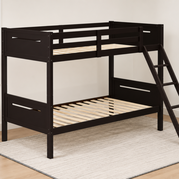 Littleton Twin Over Twin Bunk Bed Espresso | Coaster