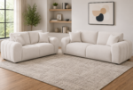 Burnett 2-piece Chenille Upholstered Sofa Set