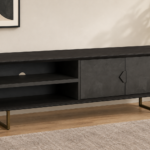 Coaster Furniture Marsden 703003 2-door Mango Wood 70" TV Stand - Char