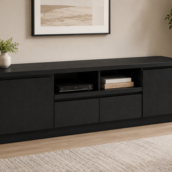 Coaster Furniture Winfield 706223 78-inch 2-door TV Stand Media Consol