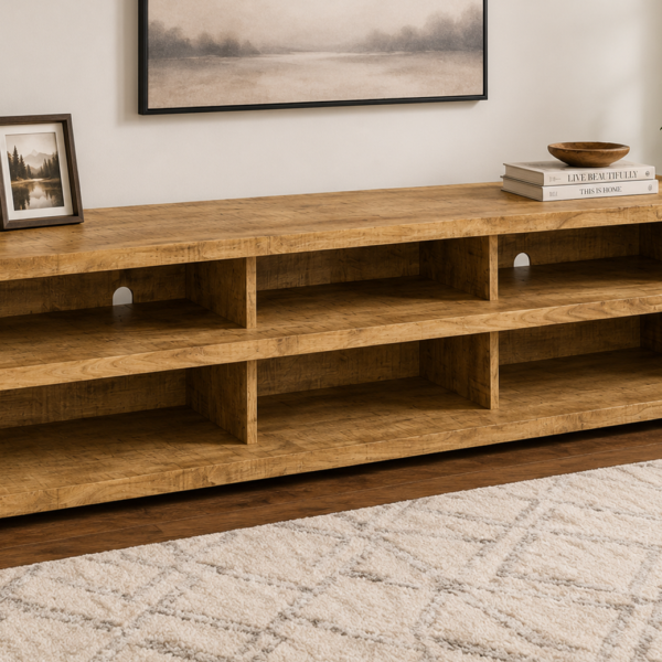 Coaster Furniture Cartmill 710543 78-inch 2-tier TV Stand Media Consol