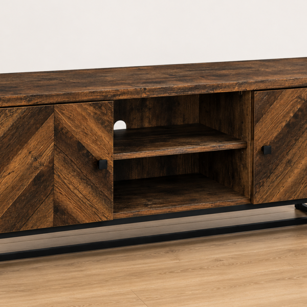 Coaster Furniture Myles 736052 2-door Engineered Wood 60" TV Stand - R