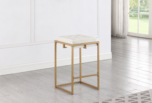Nadia Upholstered Backless Counter Stool Beige (Set of 2)