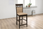 Gabriel Closed Back Counter Chair Dark Brown (Set of 2)