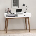 Bradenton 39-inch 1-drawer Wood Writing Desk White