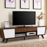 Affordable TV Stand - Dark Walnut TV Stand