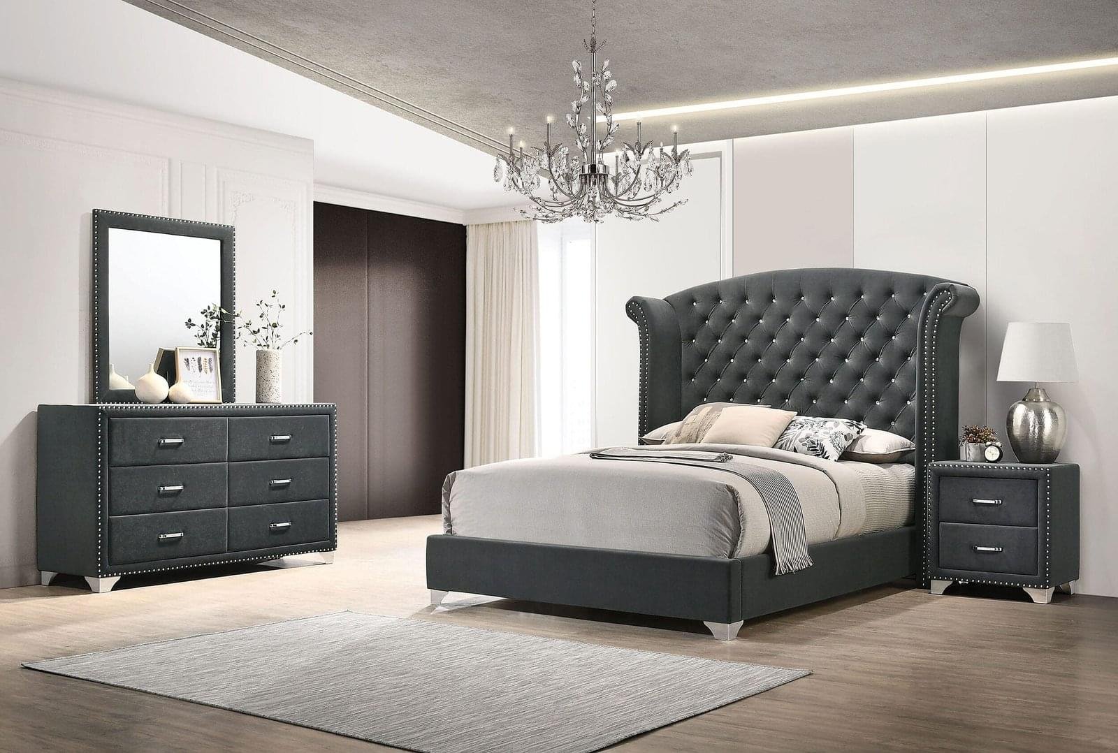 Melody Bedroom Set Pacific Blue and Grey - Image 1